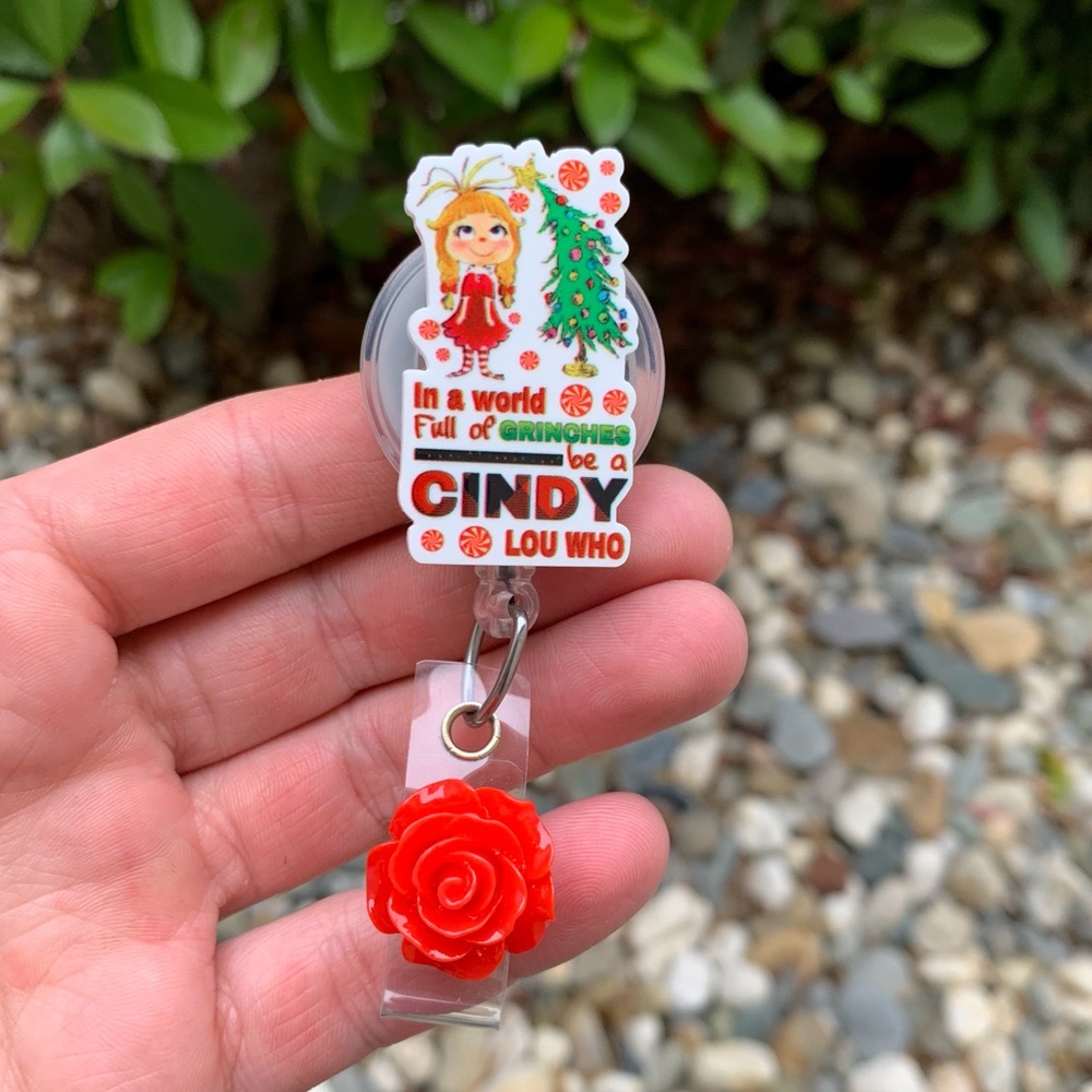 Cindy Badge Holder